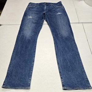 Men's C of H Man SAMPLE Slim Straight Blue Stretch Jeans size 32x34